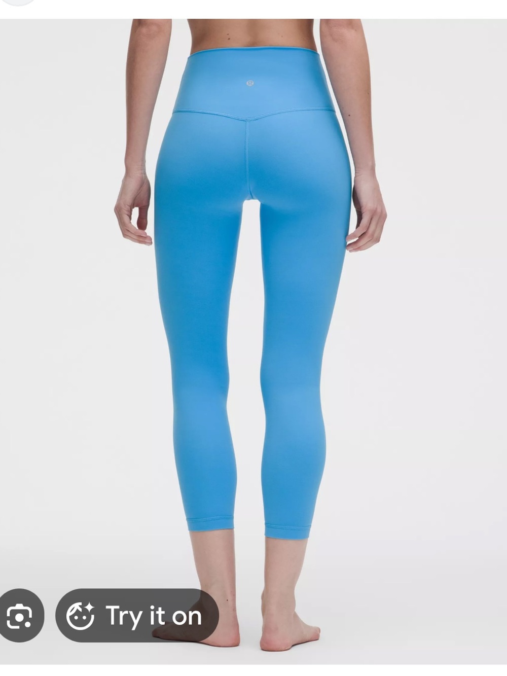 lululemon athletica Capri Leggings in Bright Blue